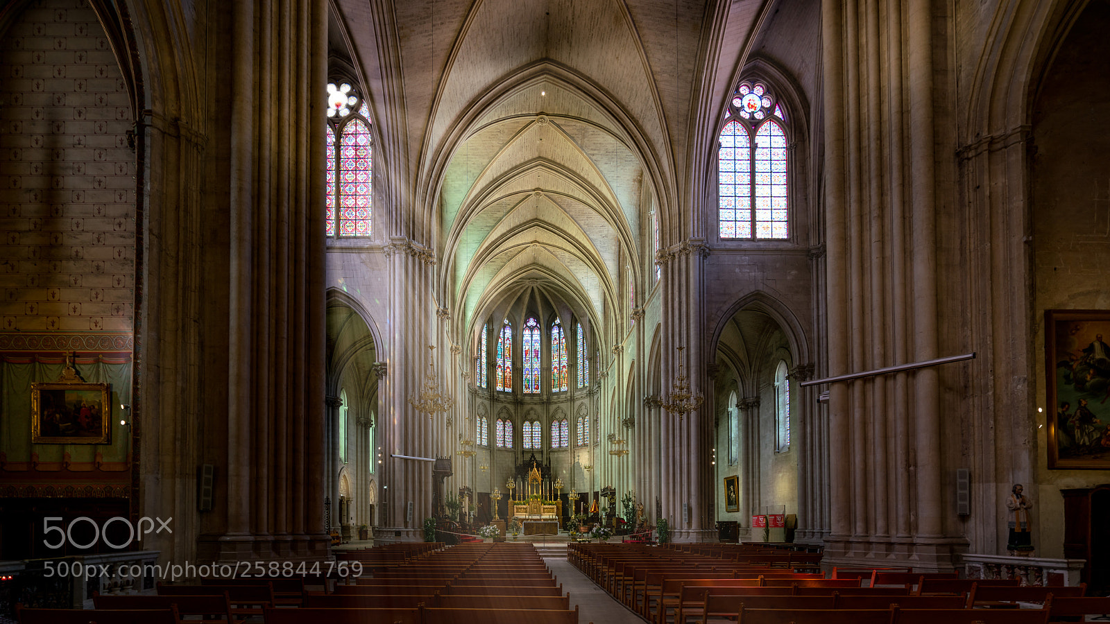 Sony a7R III sample photo. Alone in a church photography