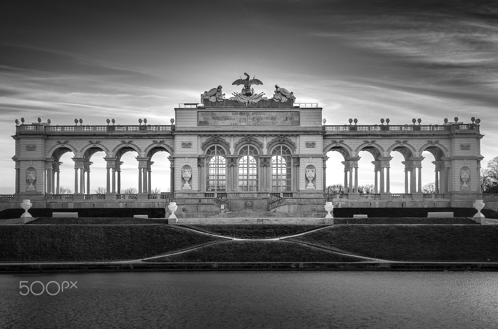 Canon EOS M sample photo. Vienna, "schloss schönbrunn" (gloriette) photography