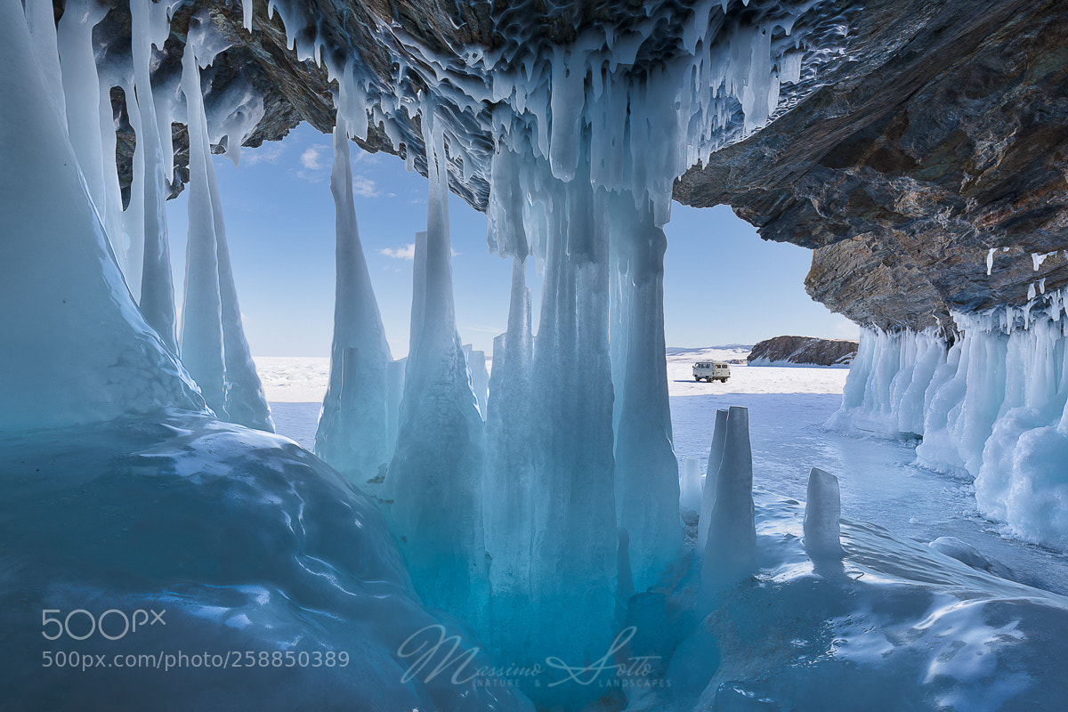 Canon EOS 5D Mark IV sample photo. Ice columns photography