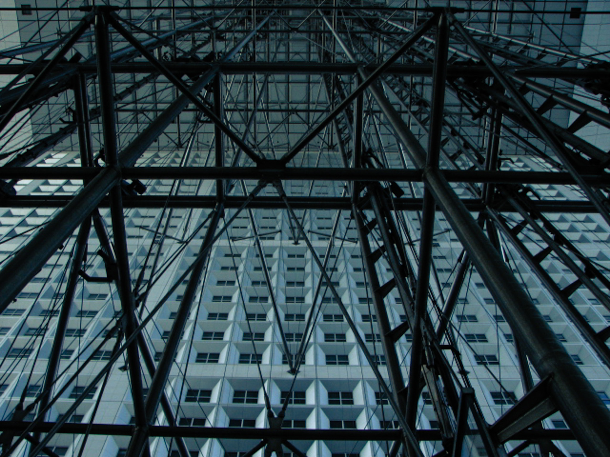 Canon POWERSHOT S3 IS sample photo. Skyscraper's stuff photography