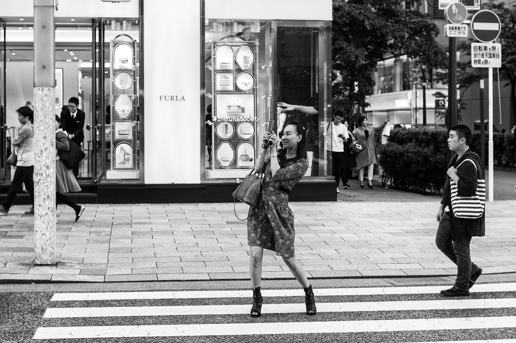 Leica M-Monochrom sample photo. Ginza snapshot/18.05.21 photography