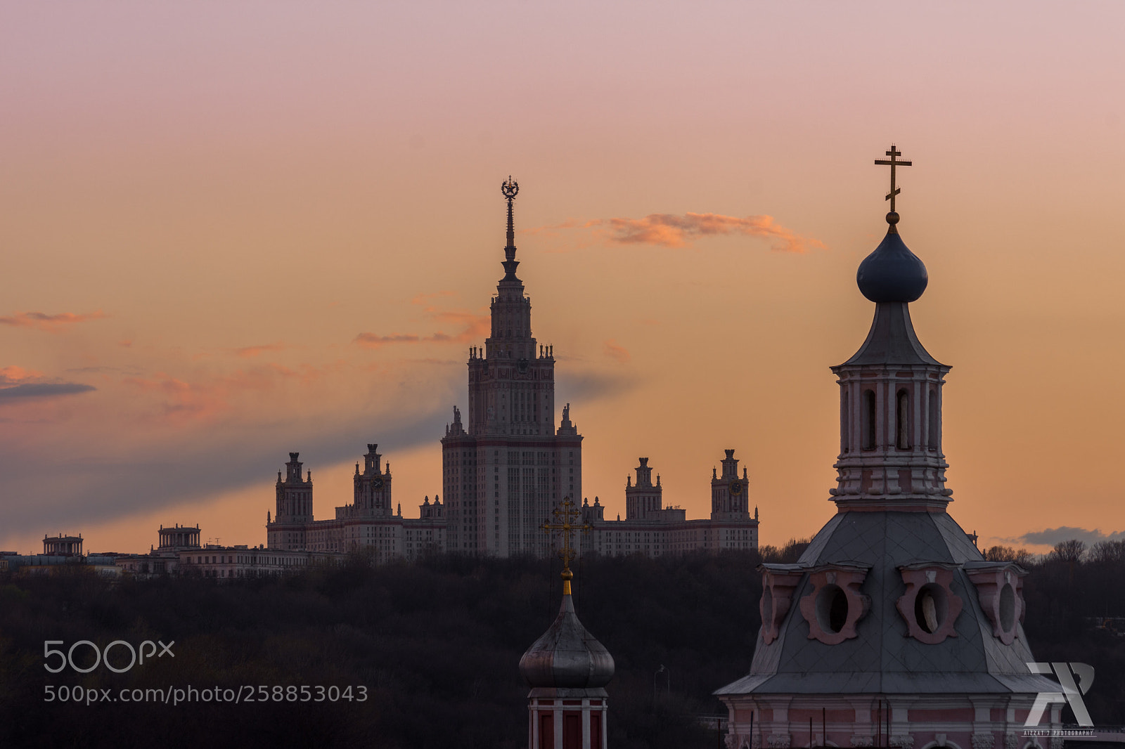 Nikon D7200 sample photo. Moscow state university  photography