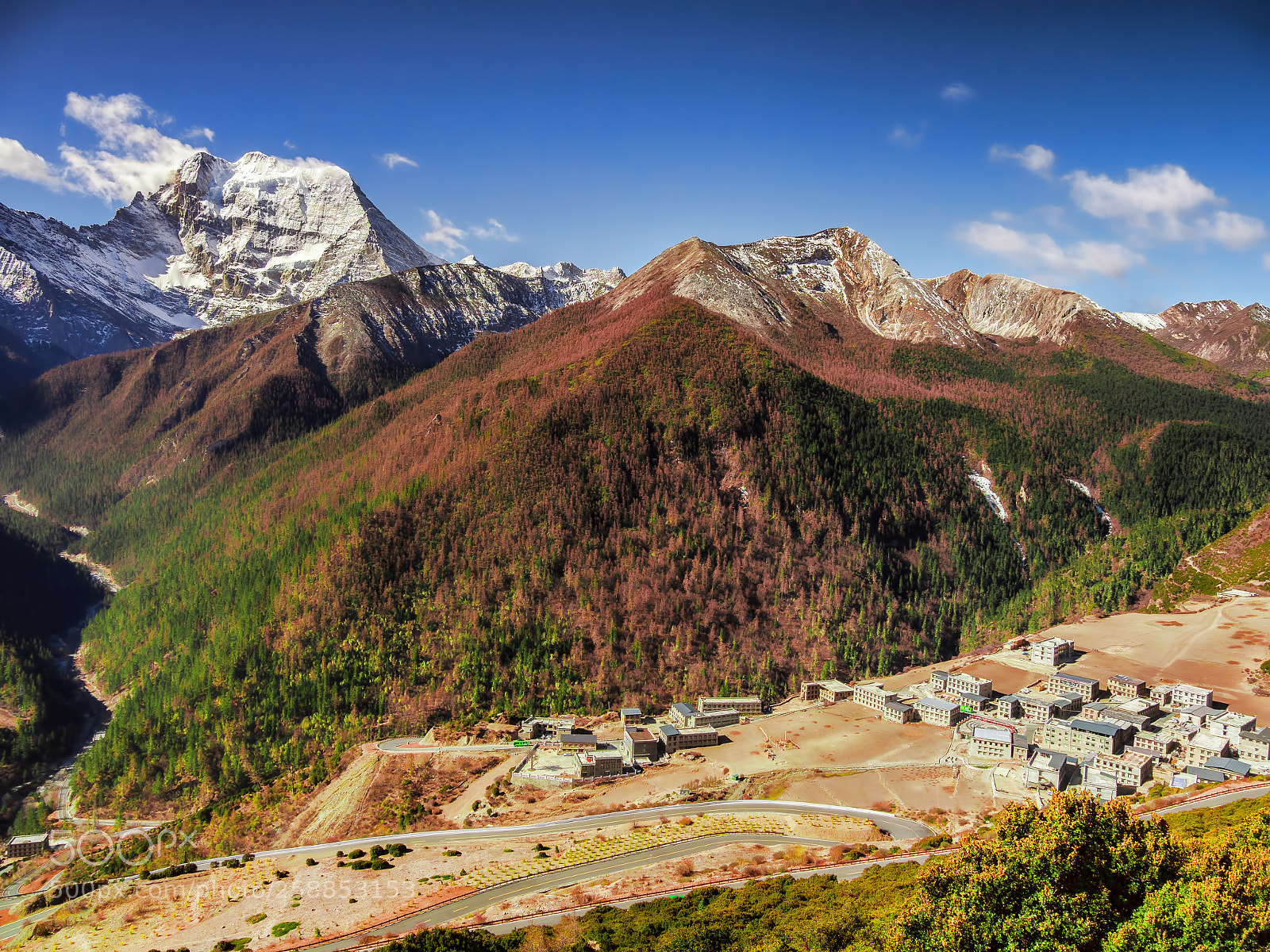 Olympus OM-D E-M1 Mark II sample photo. Yading nature reserve of photography