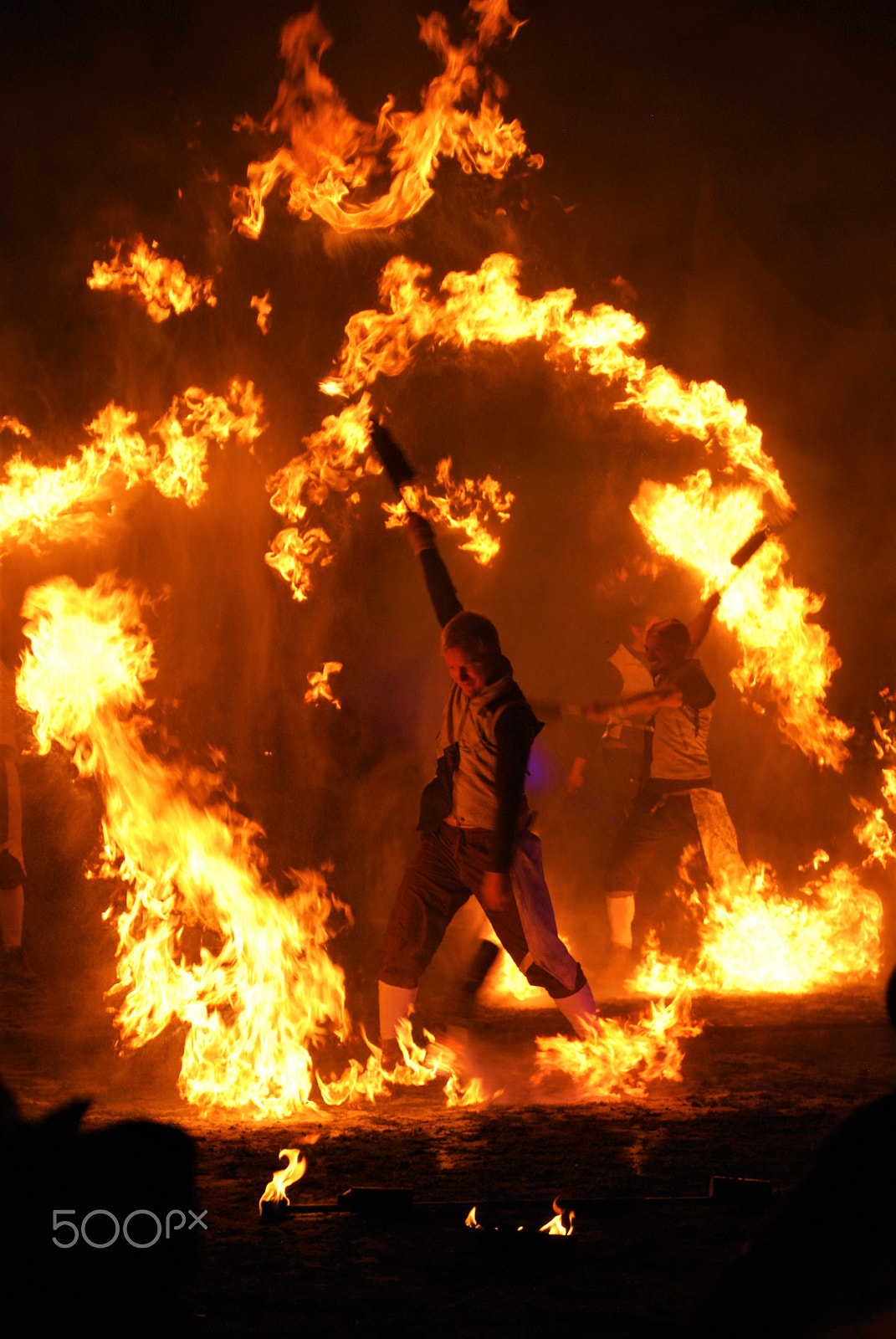 Nikon D60 sample photo. Mps dortmund feuershow photography