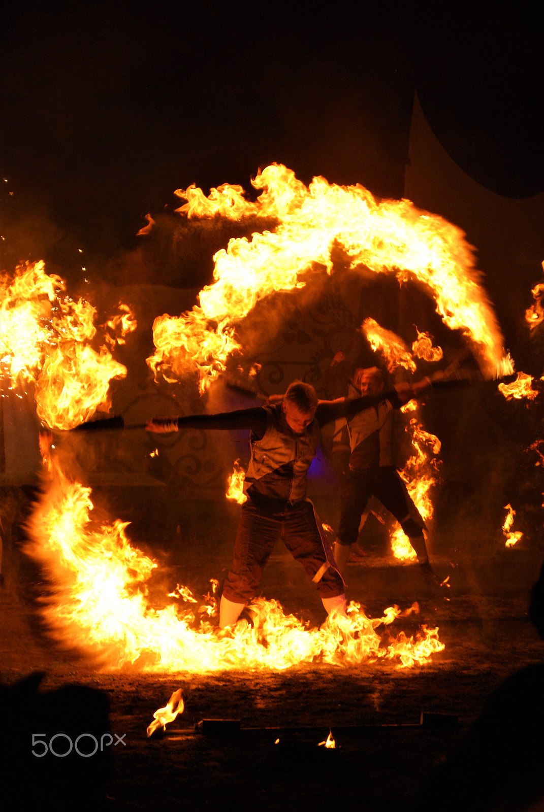 Nikon D60 sample photo. Mps dortmund feuershow photography
