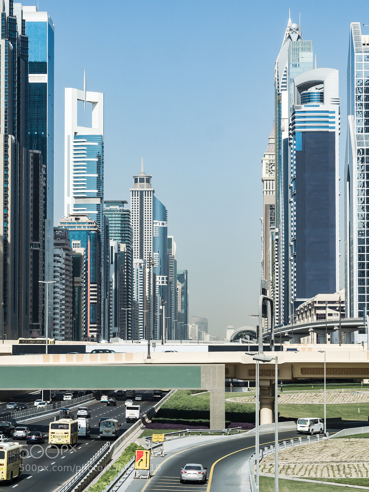 Olympus OM-D E-M10 sample photo. Dubai city downtown photography