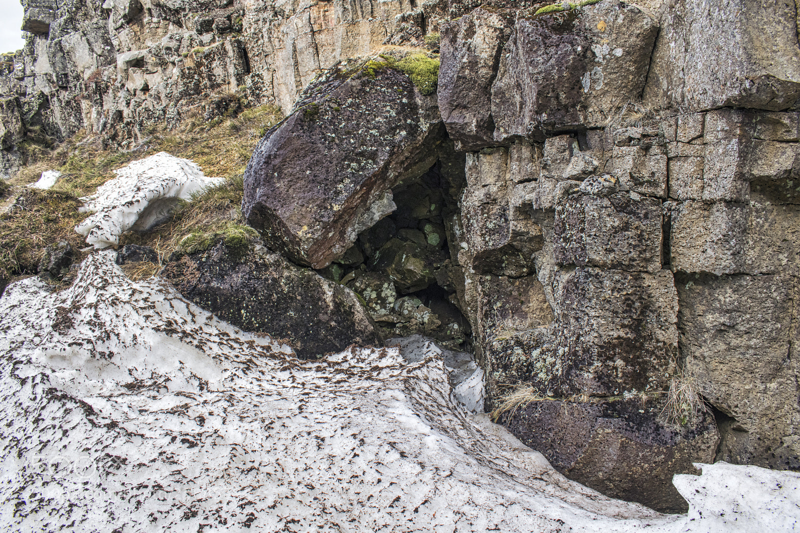 Nikon D3300 sample photo. Almannagjá gorge in Þingvellir photography