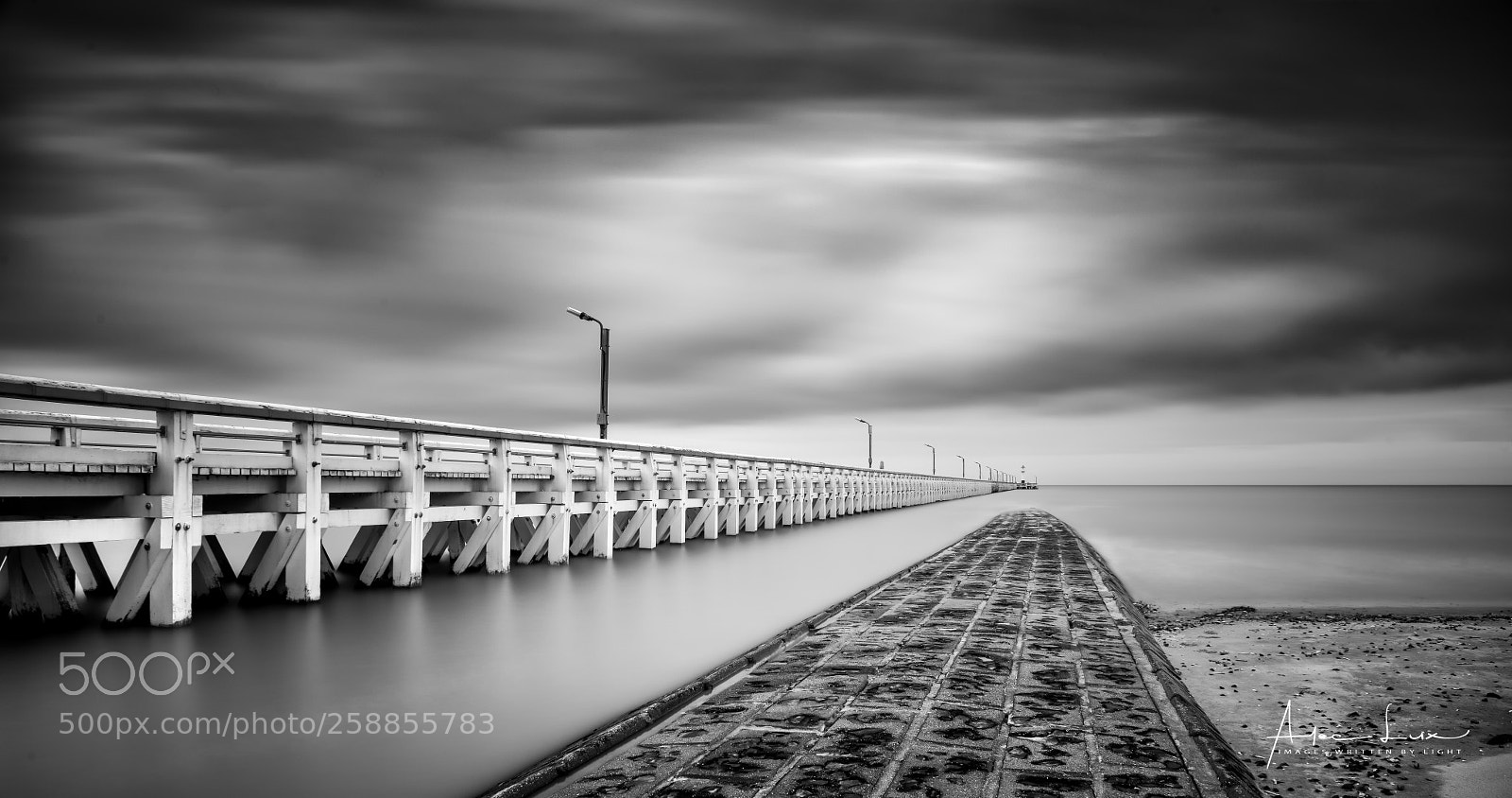 Nikon D800 sample photo. Nieuwpoort pier iv photography