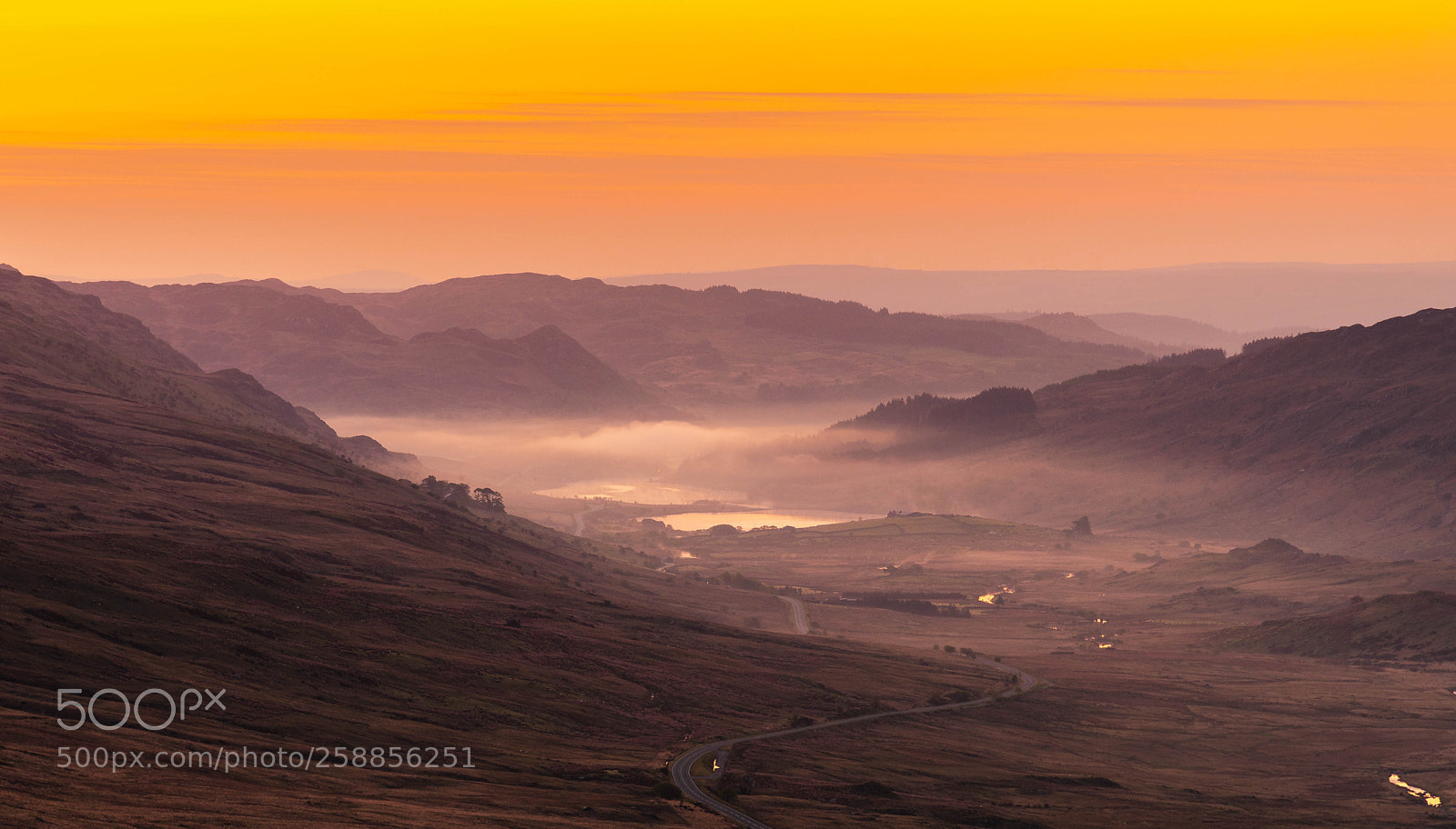 Nikon D750 sample photo. Capel curig sunrise photography