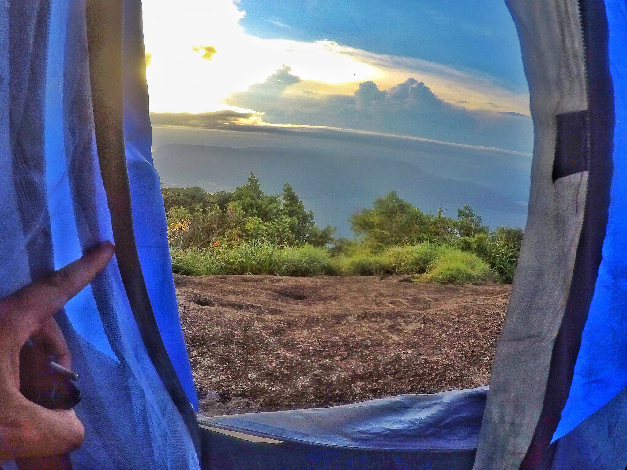 GoPro Hero5 Black sample photo. Sacada da varanda de casa ⛺️🙏-trilha pico do baepi  photography