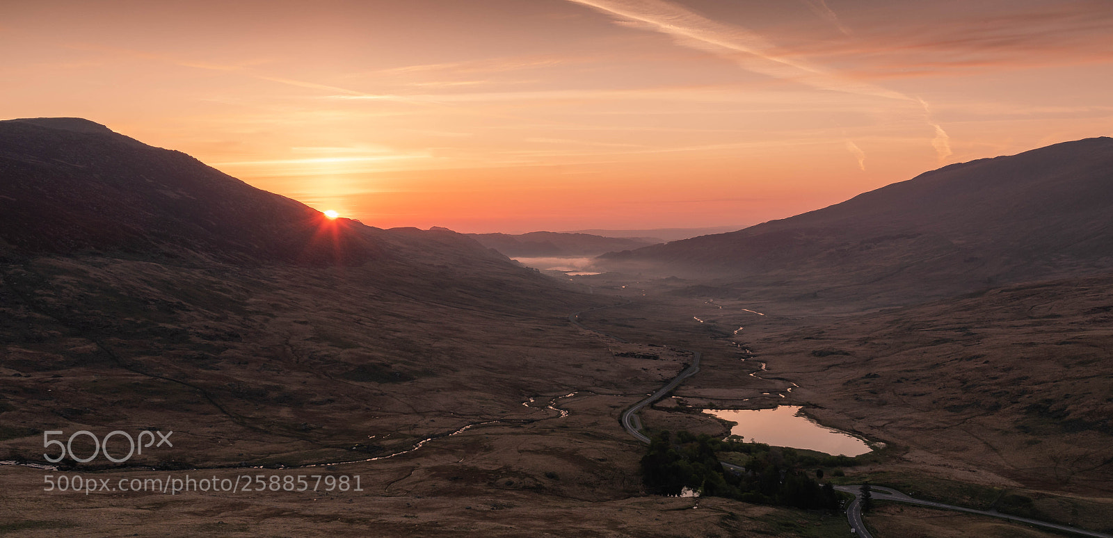 Nikon D750 sample photo. Capel curig dawn photography