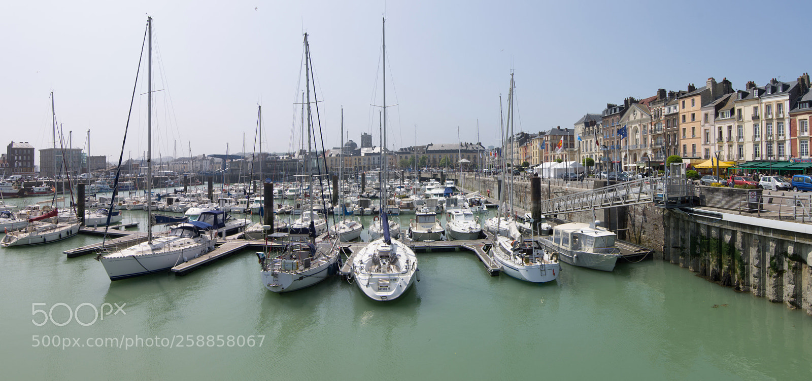 Pentax K-5 sample photo. Dieppe harbour.... photography