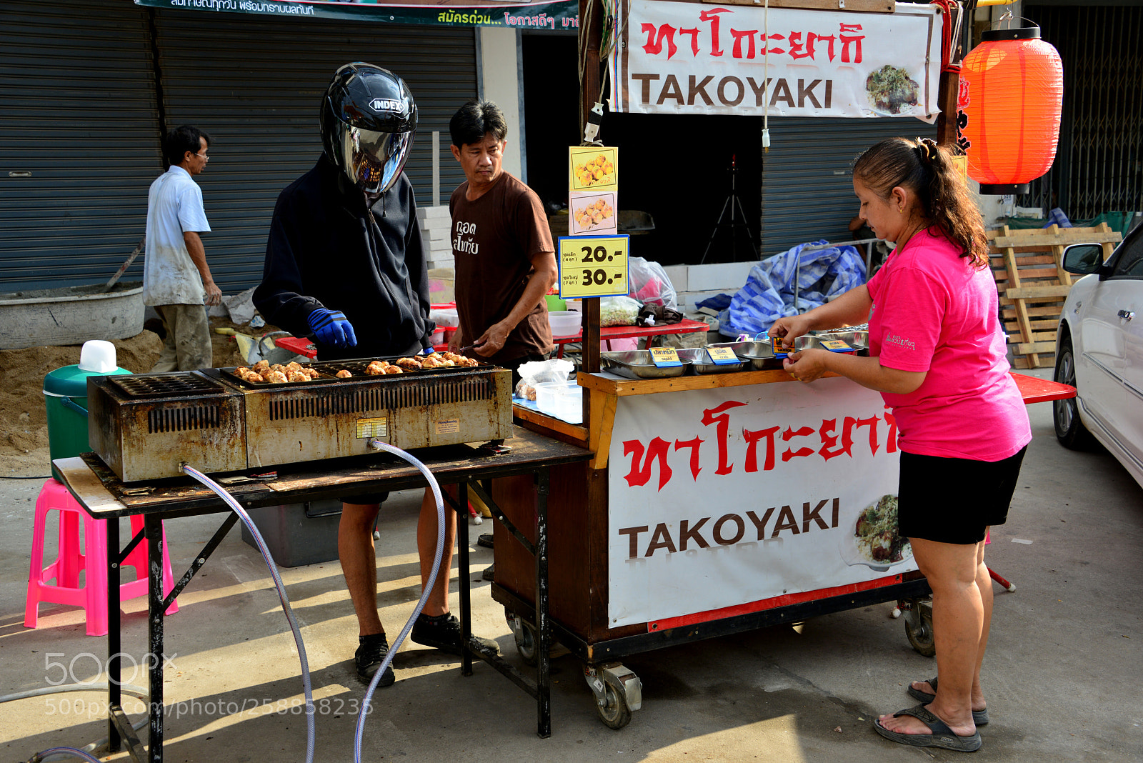 Nikon D800 sample photo. Market place in sukhothai photography