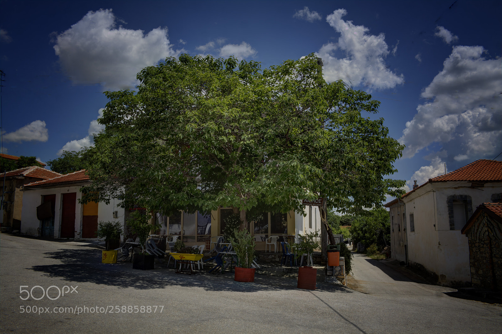 Canon EOS 50D sample photo. Village cafeteria photography