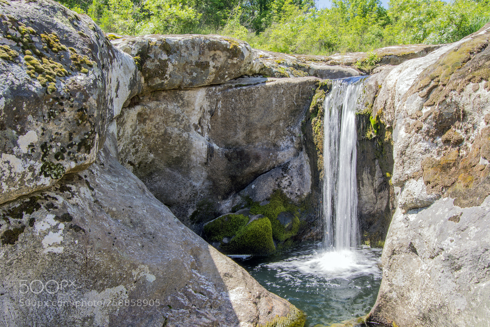 Nikon D5200 sample photo. Waterfall kazankite , bulgaria photography