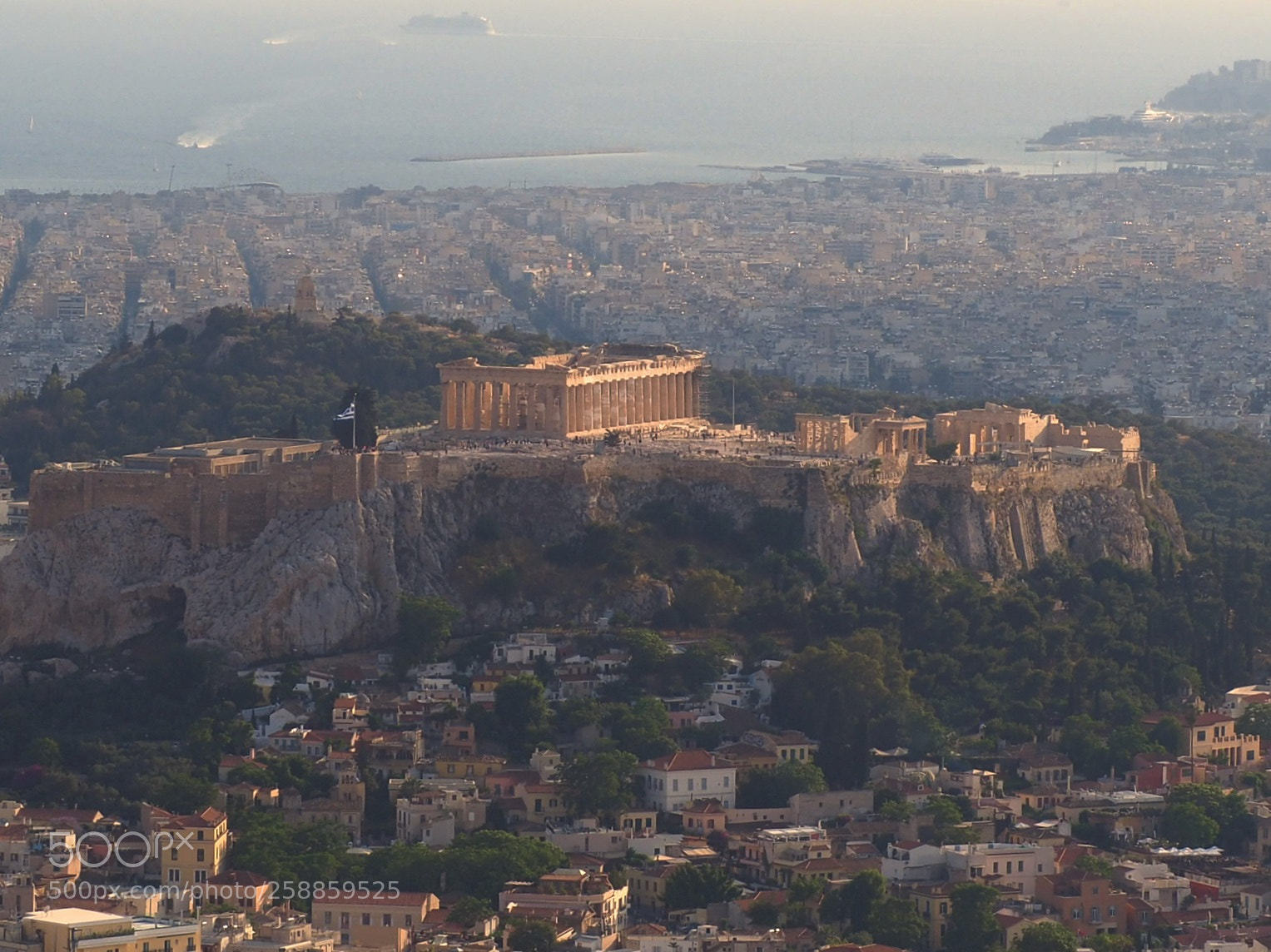 Olympus OM-D E-M10 II sample photo. Acropolis the symbol of photography