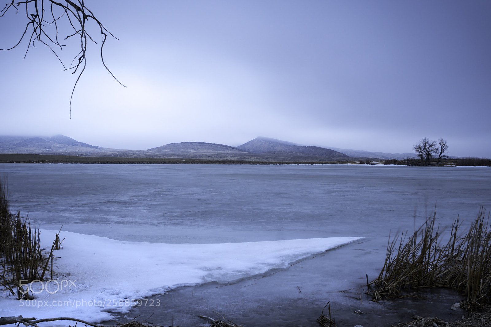 Sony a6300 sample photo. Christmas morning in wyoming photography