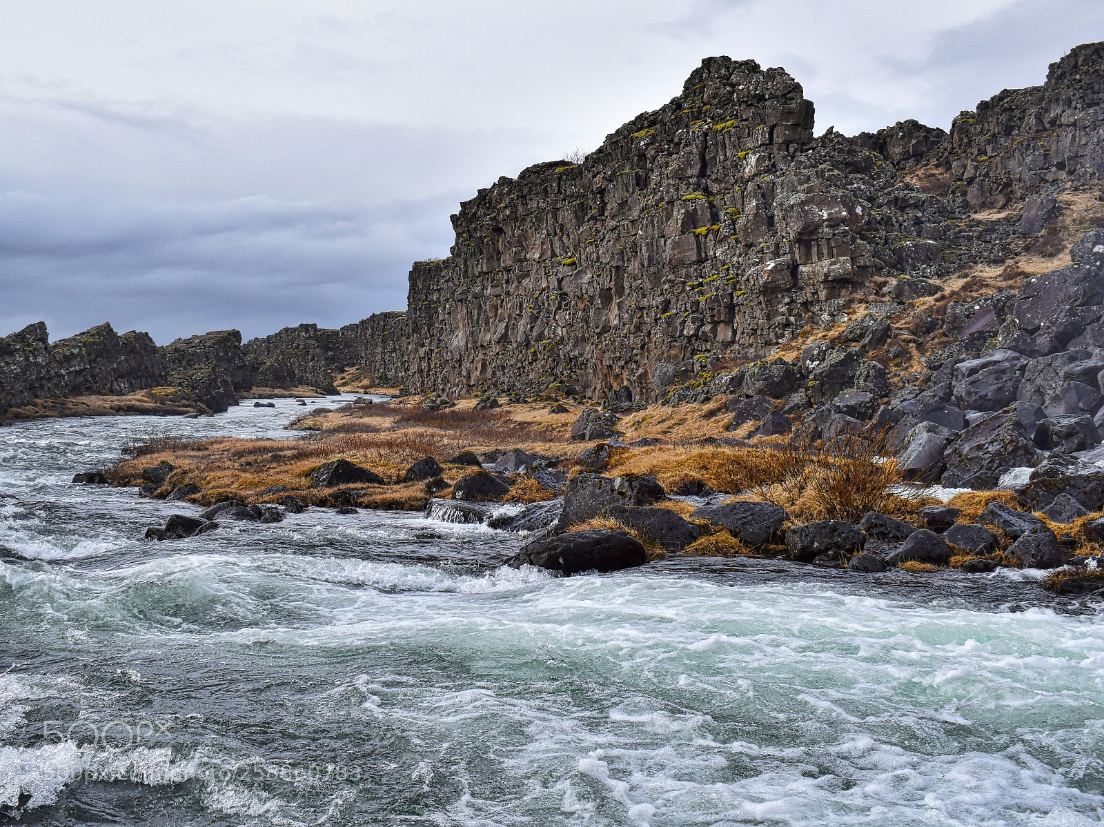 Nikon D3300 sample photo. Rock formations in ingvellir photography