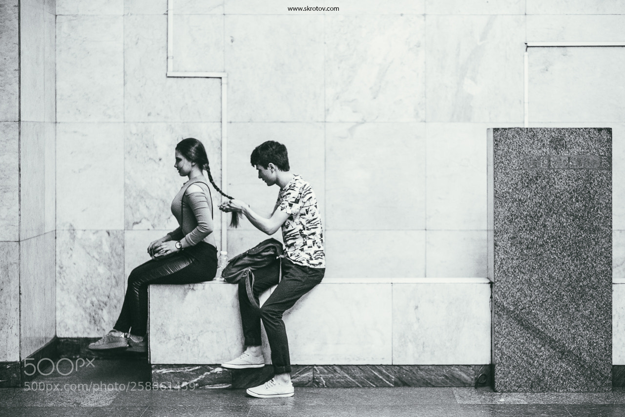 Nikon D800 sample photo. Moscow's underground street photography