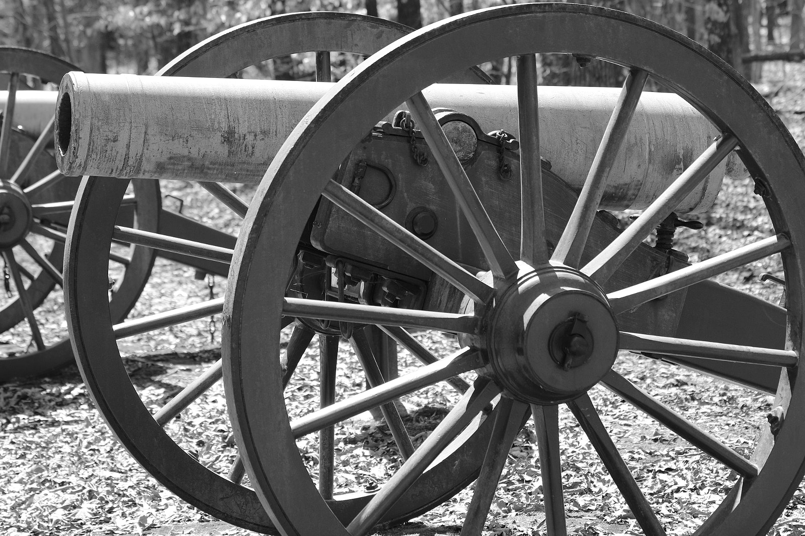 Canon EF 70-300mm F4-5.6 IS USM sample photo. Civil war cannon photography