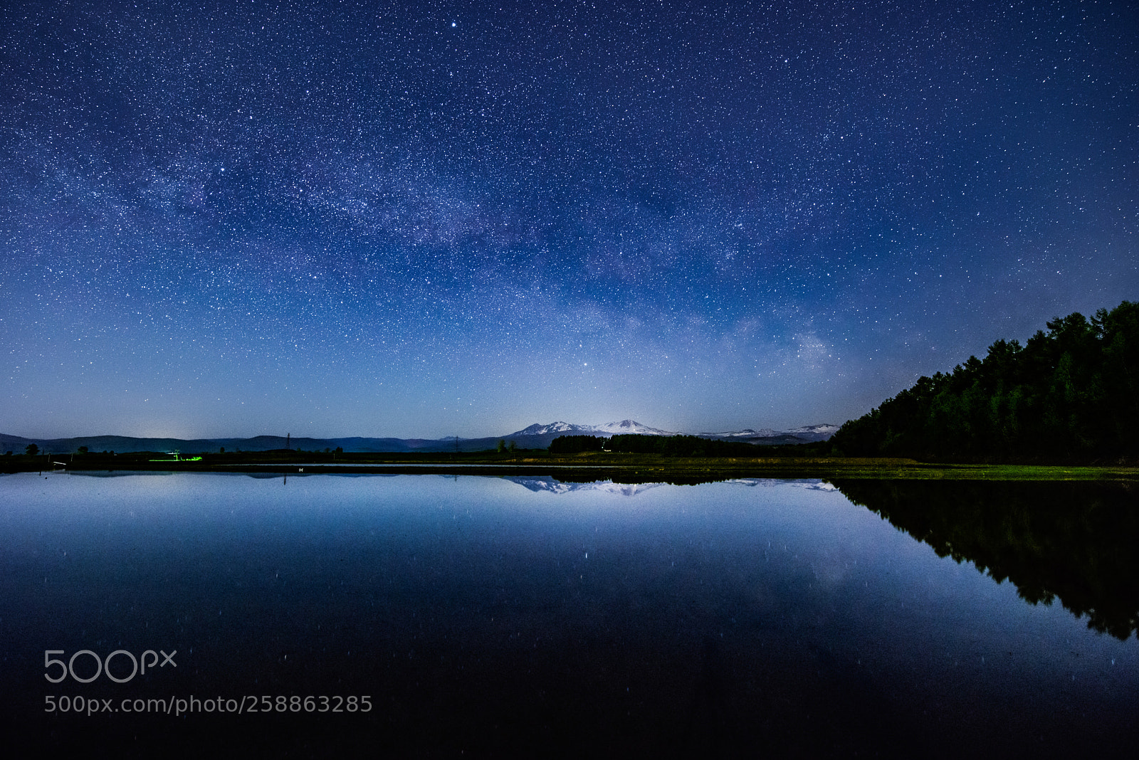 Nikon D810 sample photo. Milky way of moonlight photography