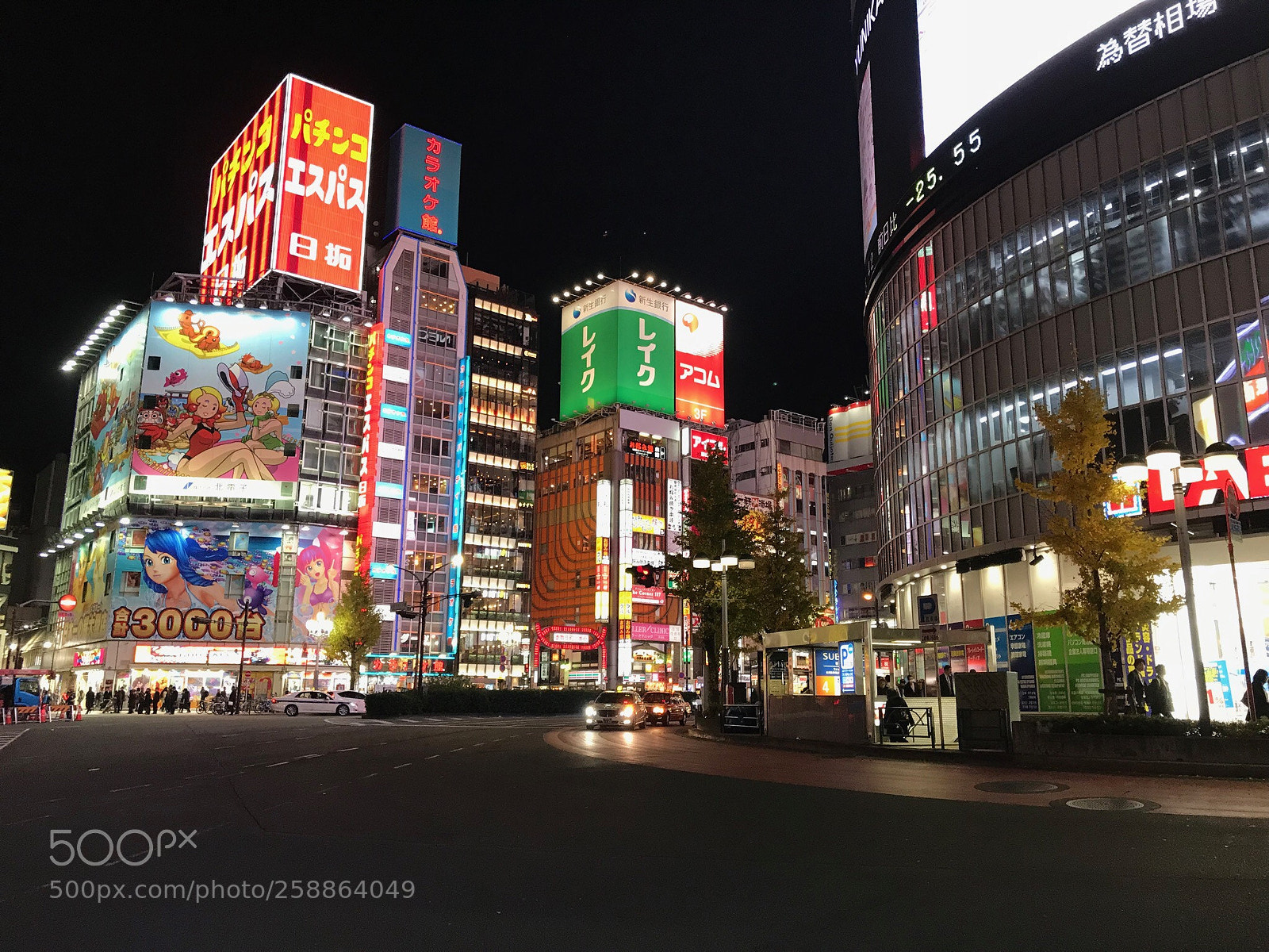 Apple iPhone 7 sample photo. Tokyo’s night photography