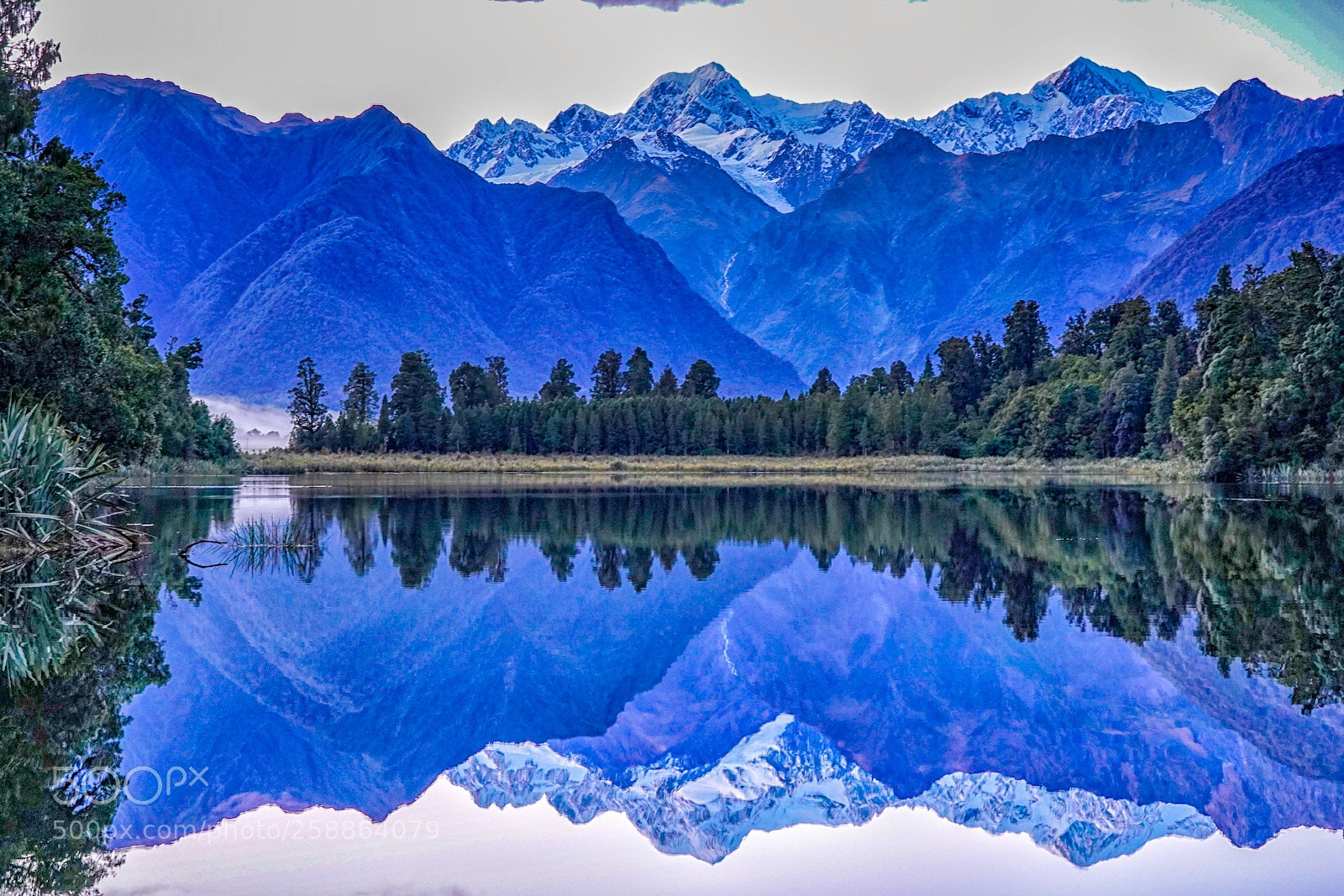 Sony a9 sample photo. Mountains in the mirror photography