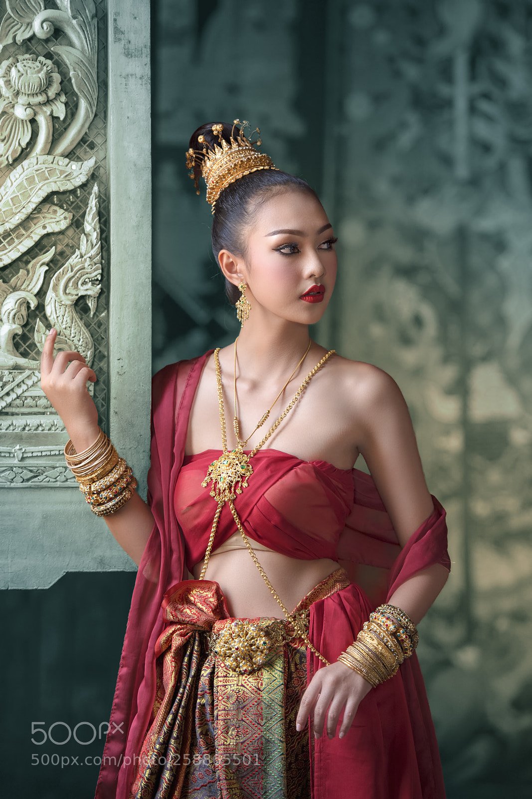 Nikon D750 sample photo. Thai traditional dress photography