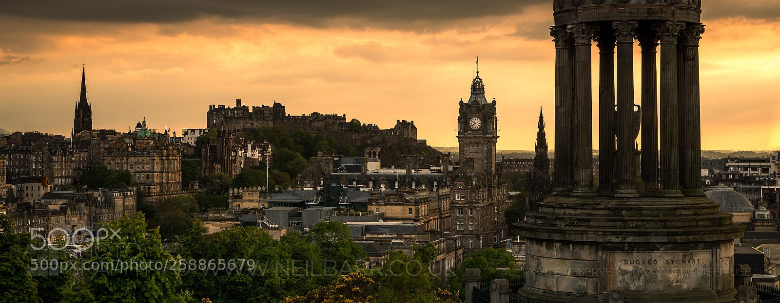 Canon EOS 6D sample photo. Edinburgh (crop) photography
