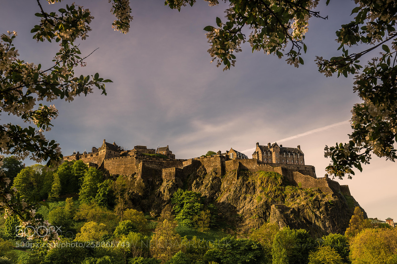 Canon EOS 6D sample photo. Edinburgh castle photography