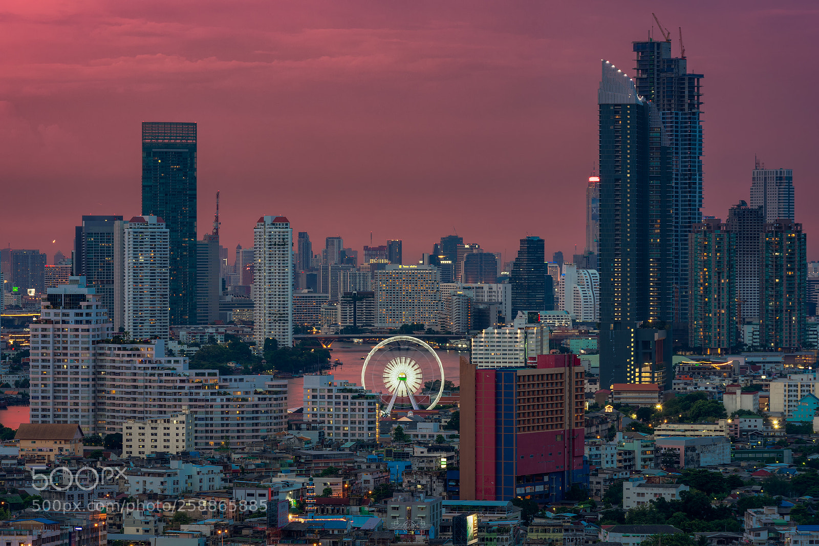 Sony a7 II sample photo. Bangkok eye photography