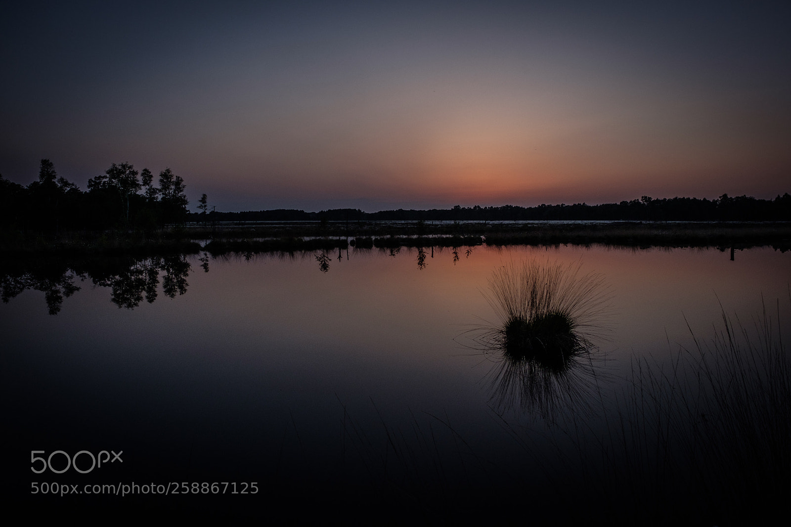 Fujifilm X-T2 sample photo. Sunset in pietzmoor photography
