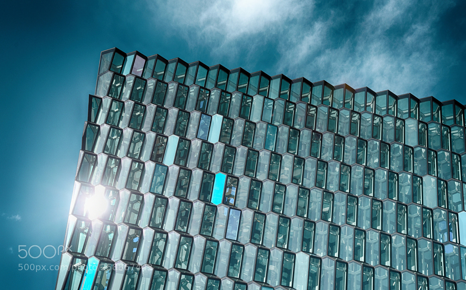 Nikon D750 sample photo. The harpa concert hall photography