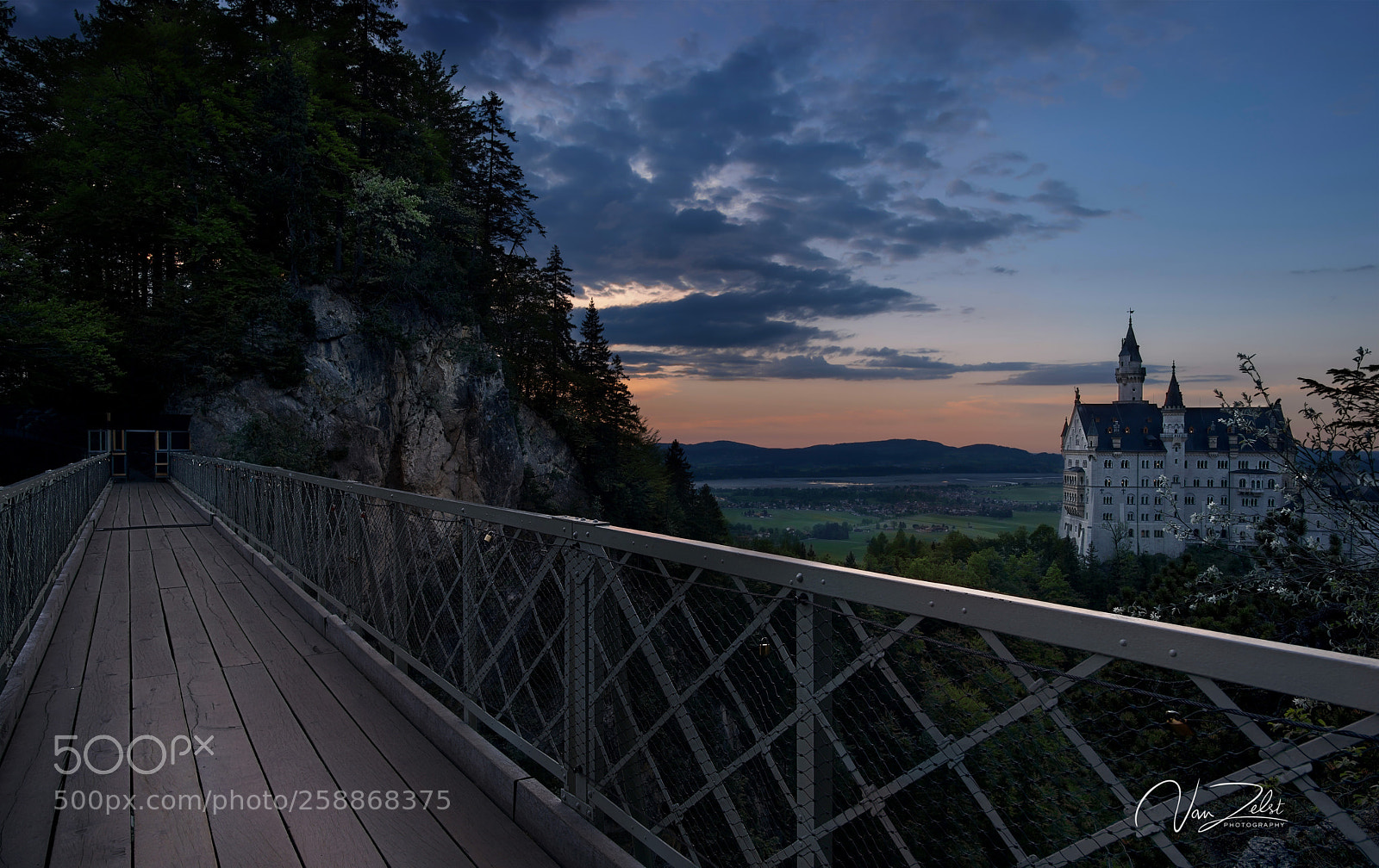 Nikon D750 sample photo. Neuschwanstein castle photography