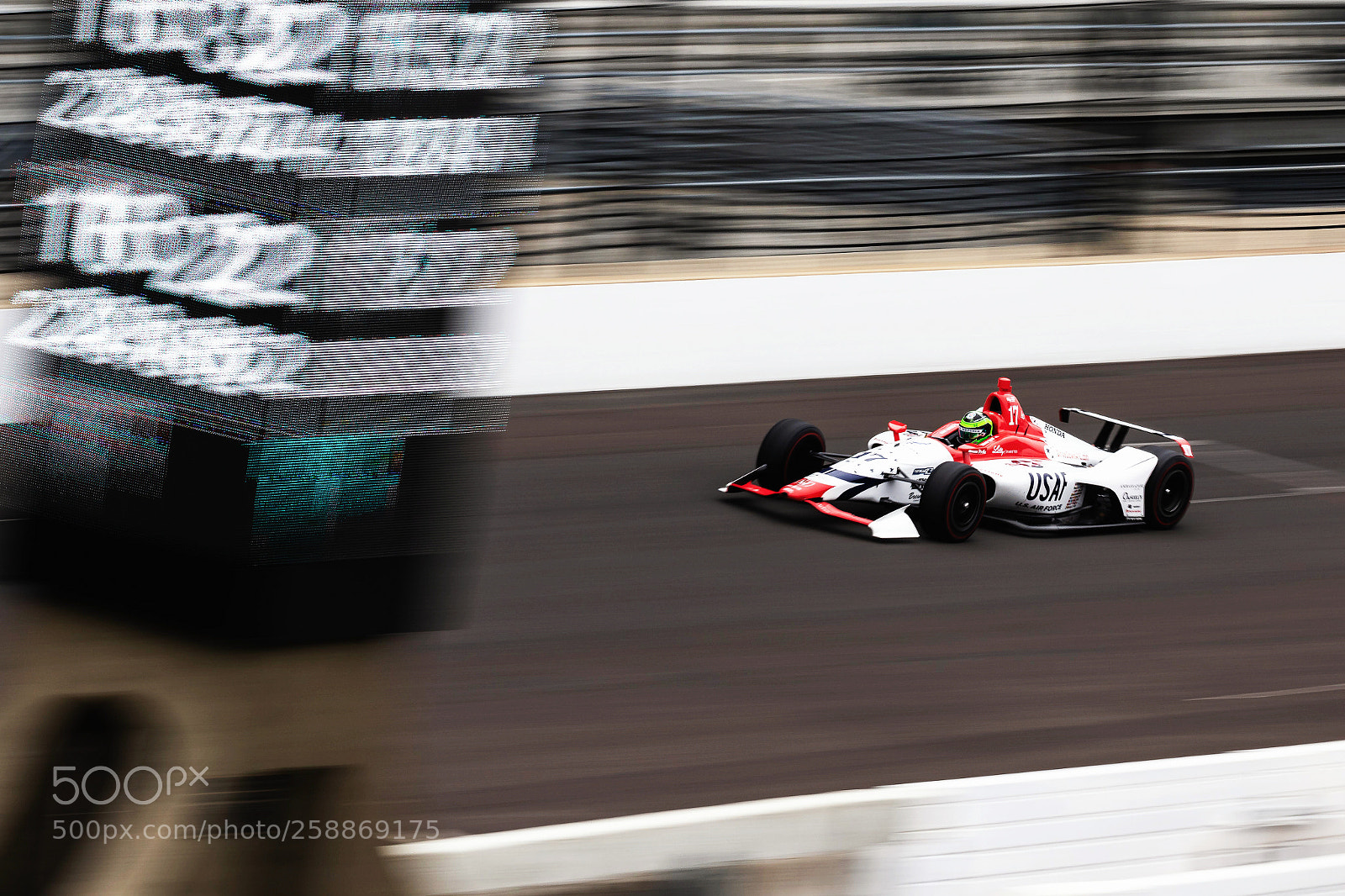 Canon EOS 7D Mark II sample photo. Conor daly, indy 500 practice photography