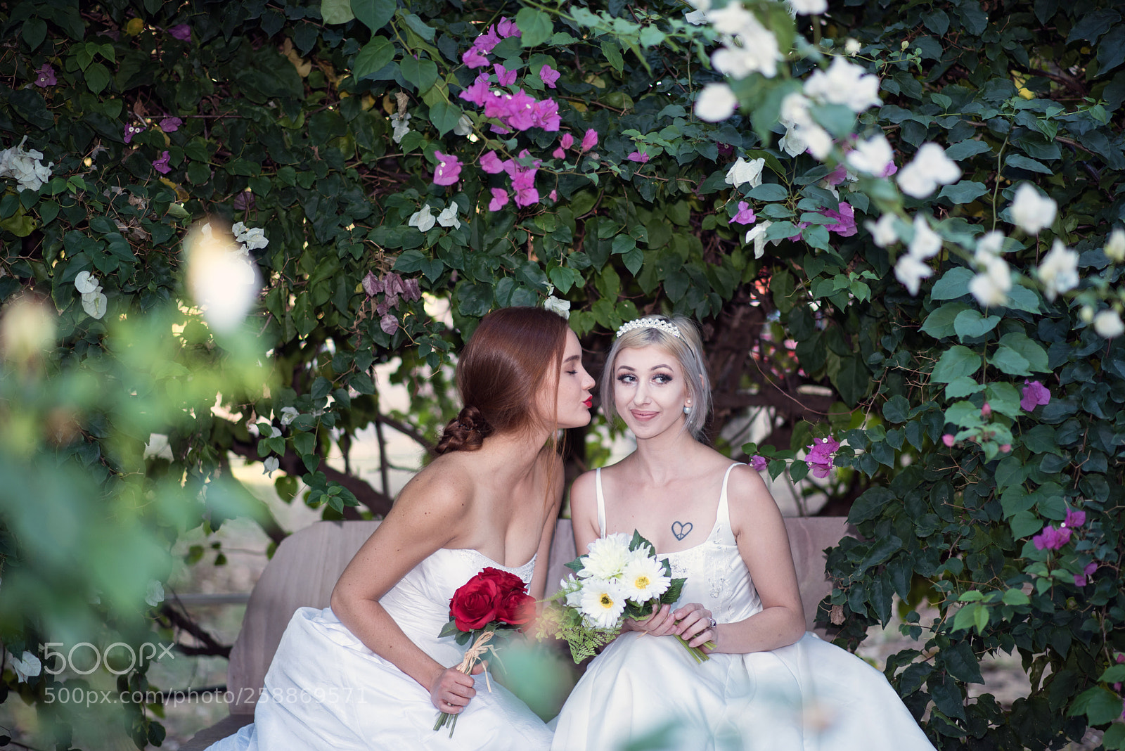 Nikon D750 sample photo. Two brides photography