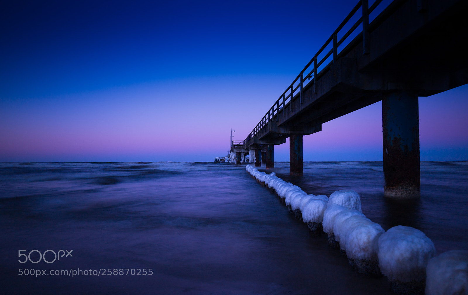 Canon EOS 6D Mark II sample photo. Baltic sea at night photography