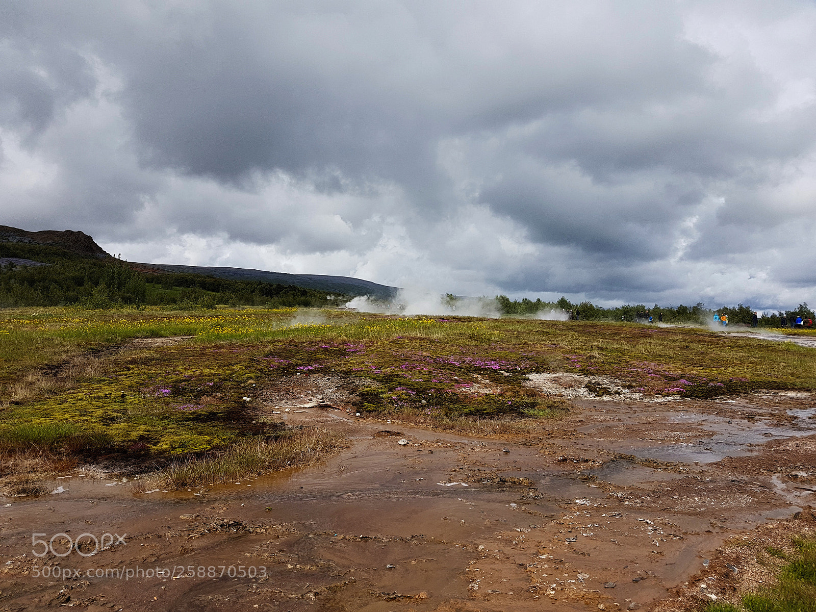Samsung Galaxy S7 sample photo. Geysir geothermal area in photography