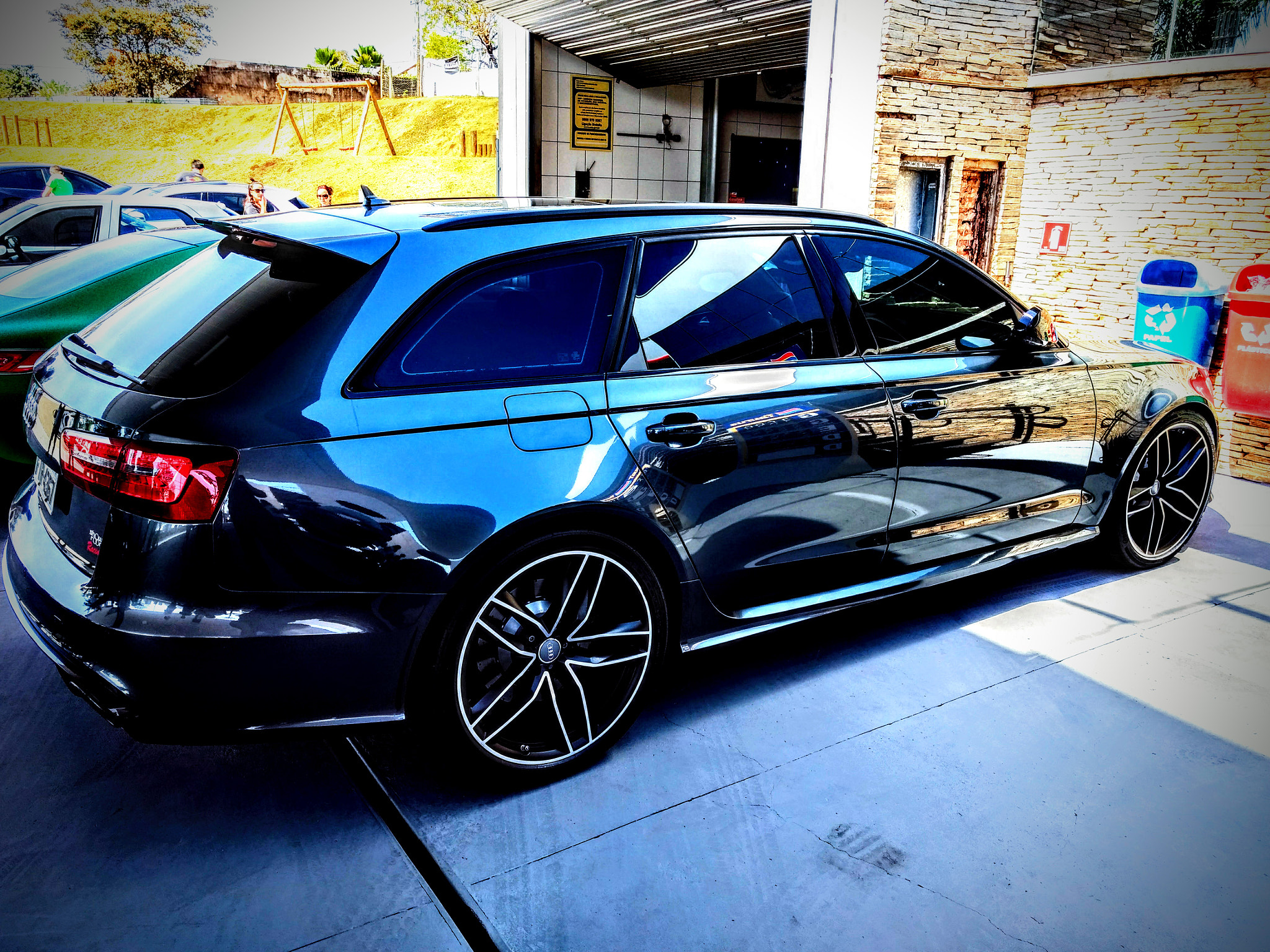 Motorola Moto Z Play sample photo. Audi rs6 photography
