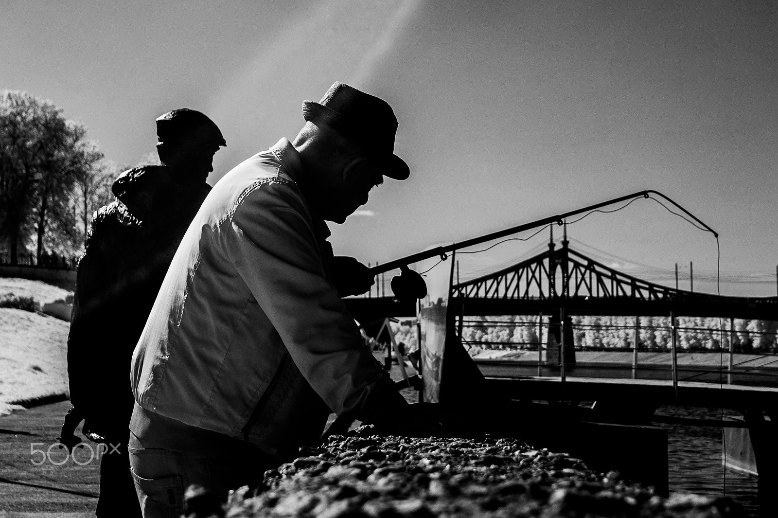 Sony Alpha NEX-3 sample photo. Fisherman photography