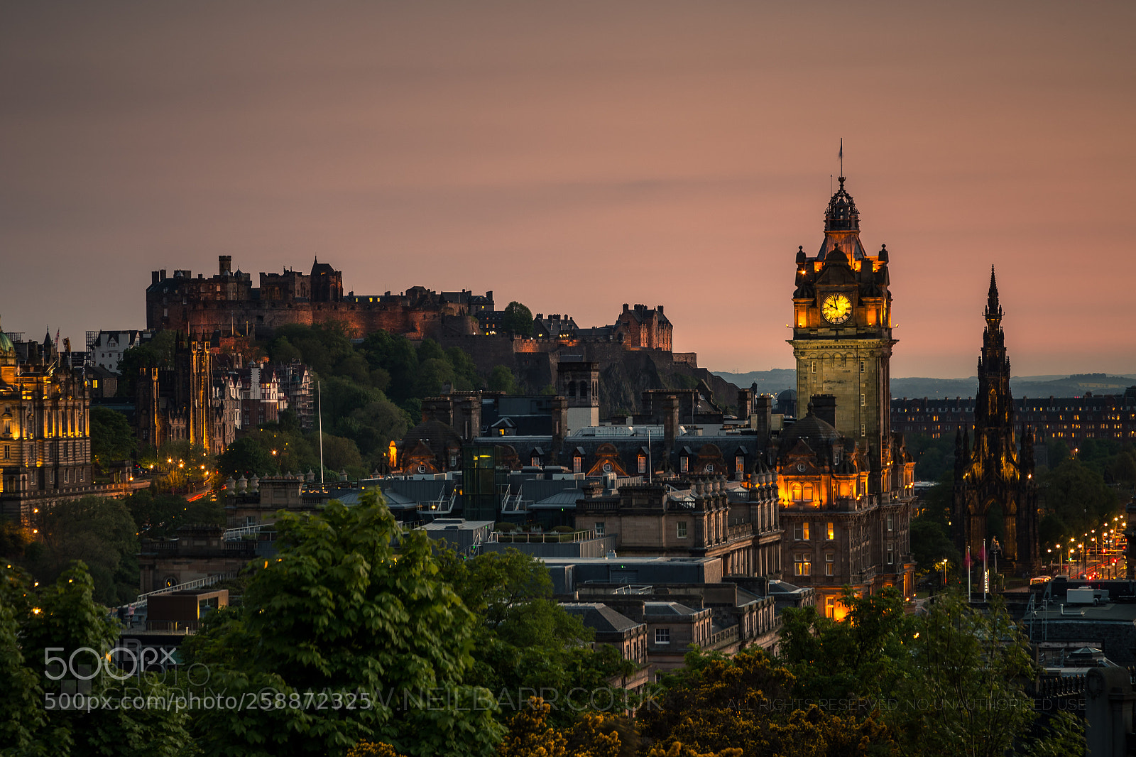 Canon EOS 6D sample photo. Edinburgh castle photography
