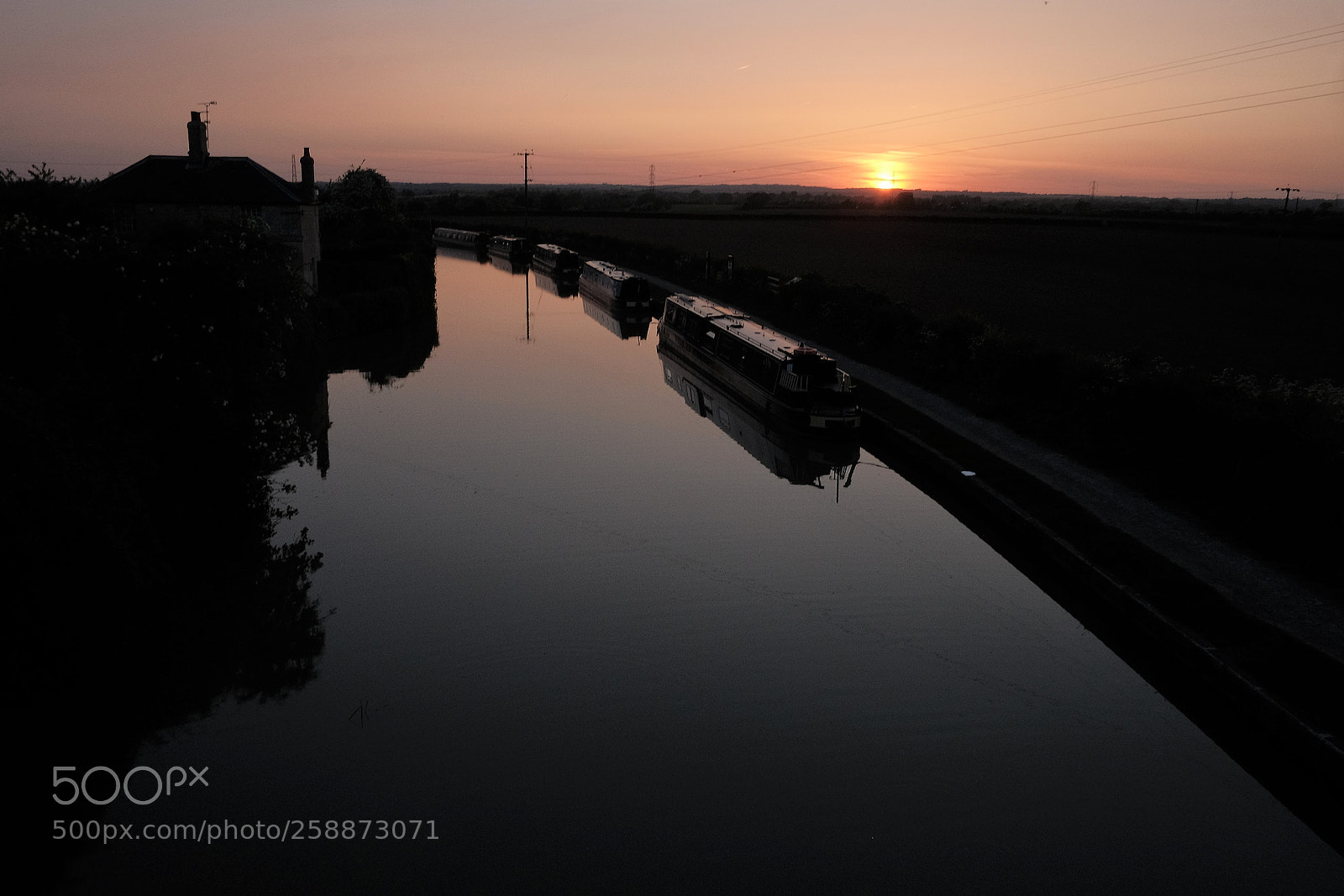 Fujifilm X-E2 sample photo. Canal sunset photography