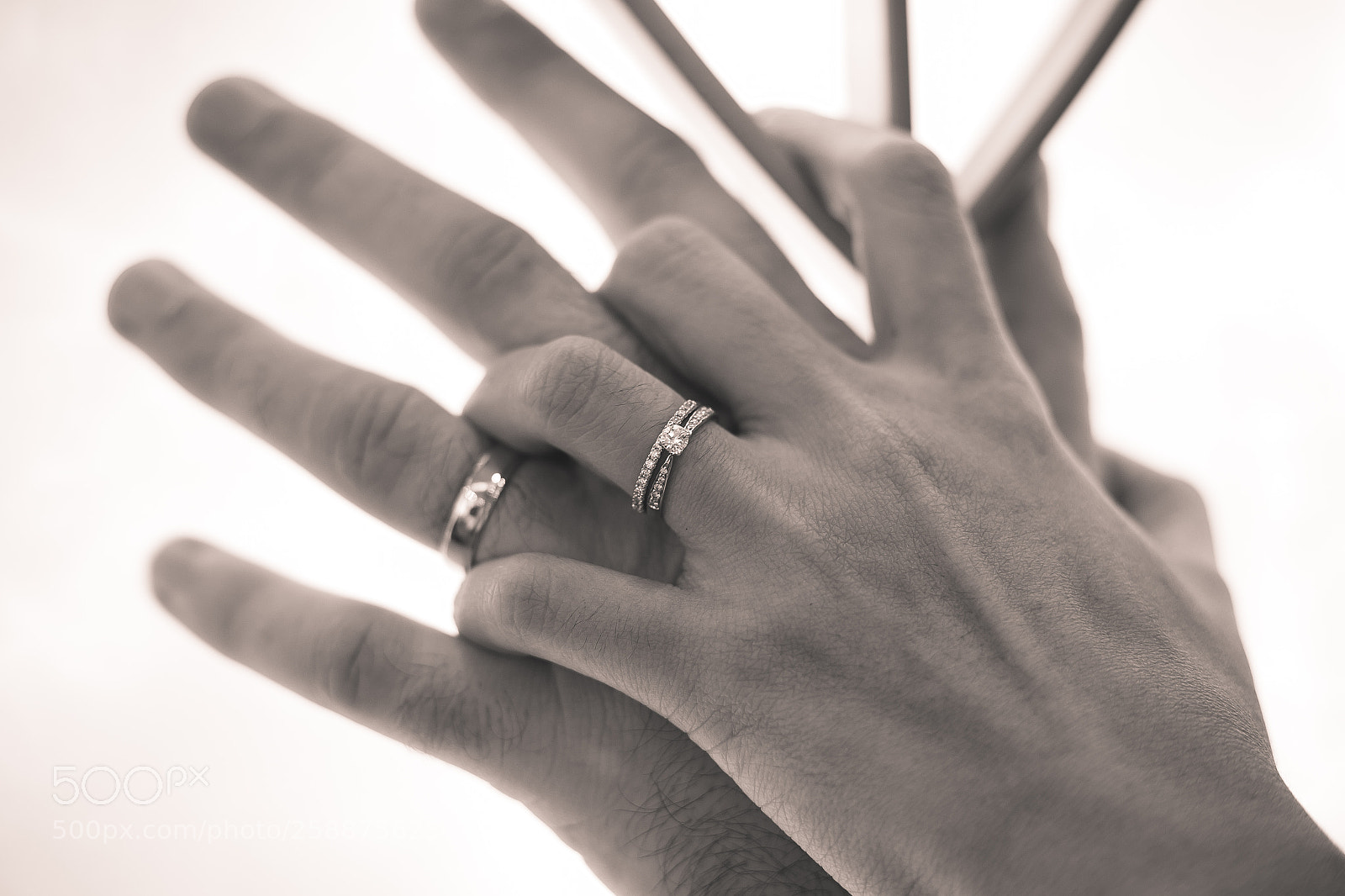 Canon EOS 6D sample photo. Ring on hands photography