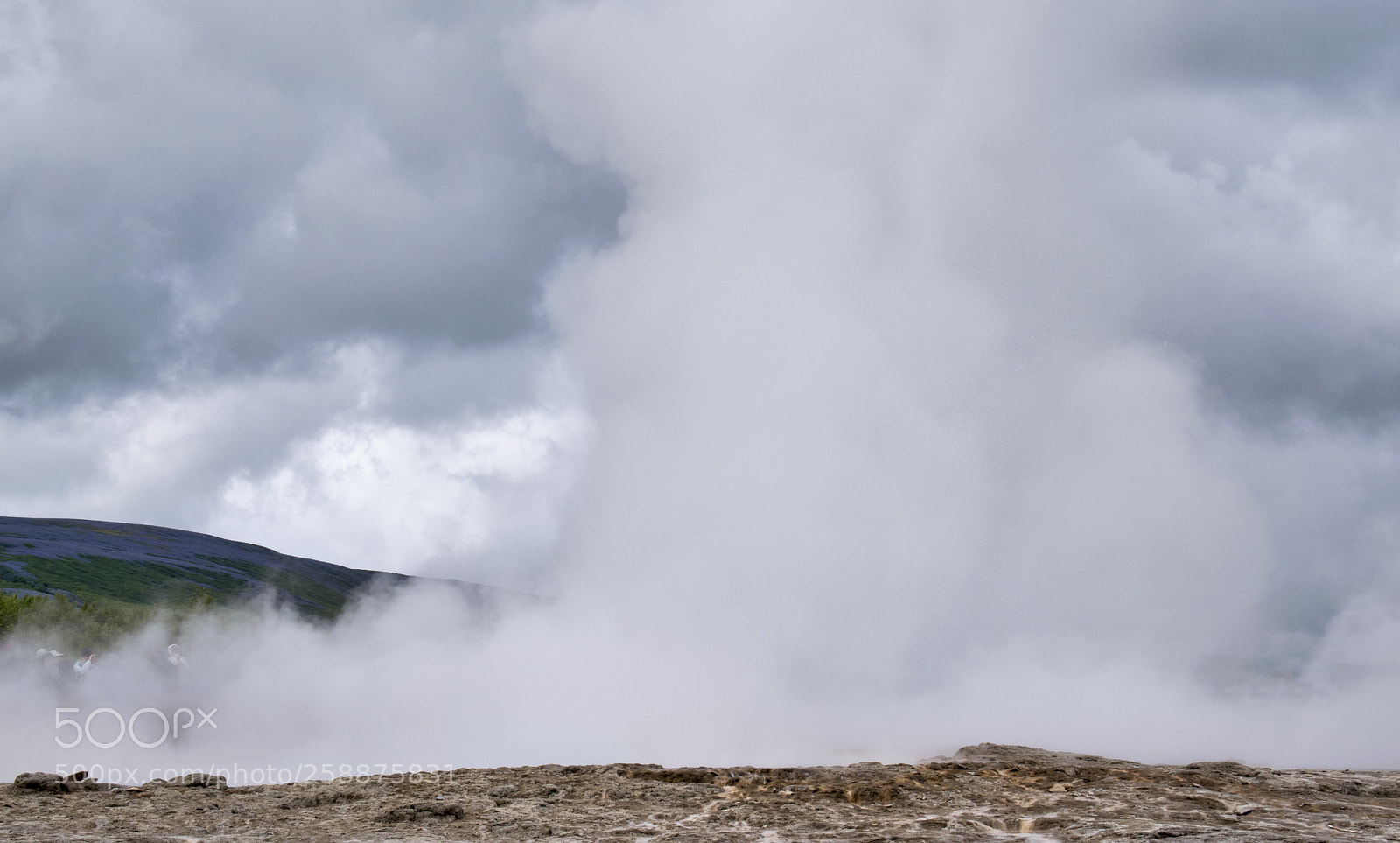 Nikon D3300 sample photo. Steam after eruption of photography