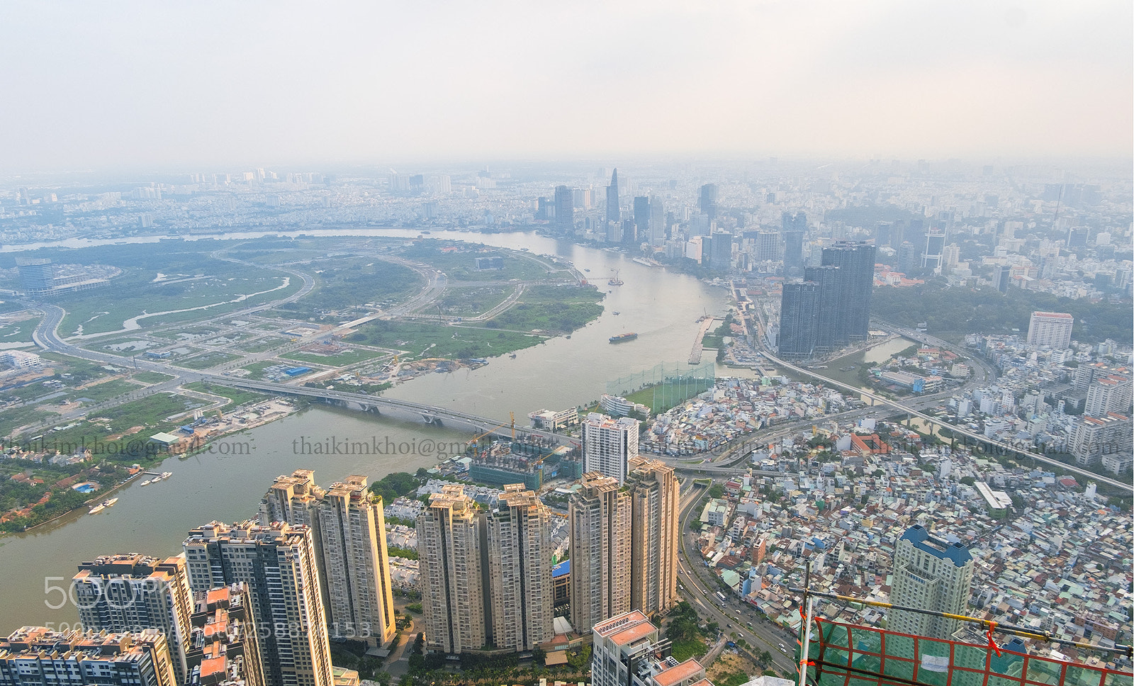 Fujifilm X-E1 sample photo. Saigon from above photography