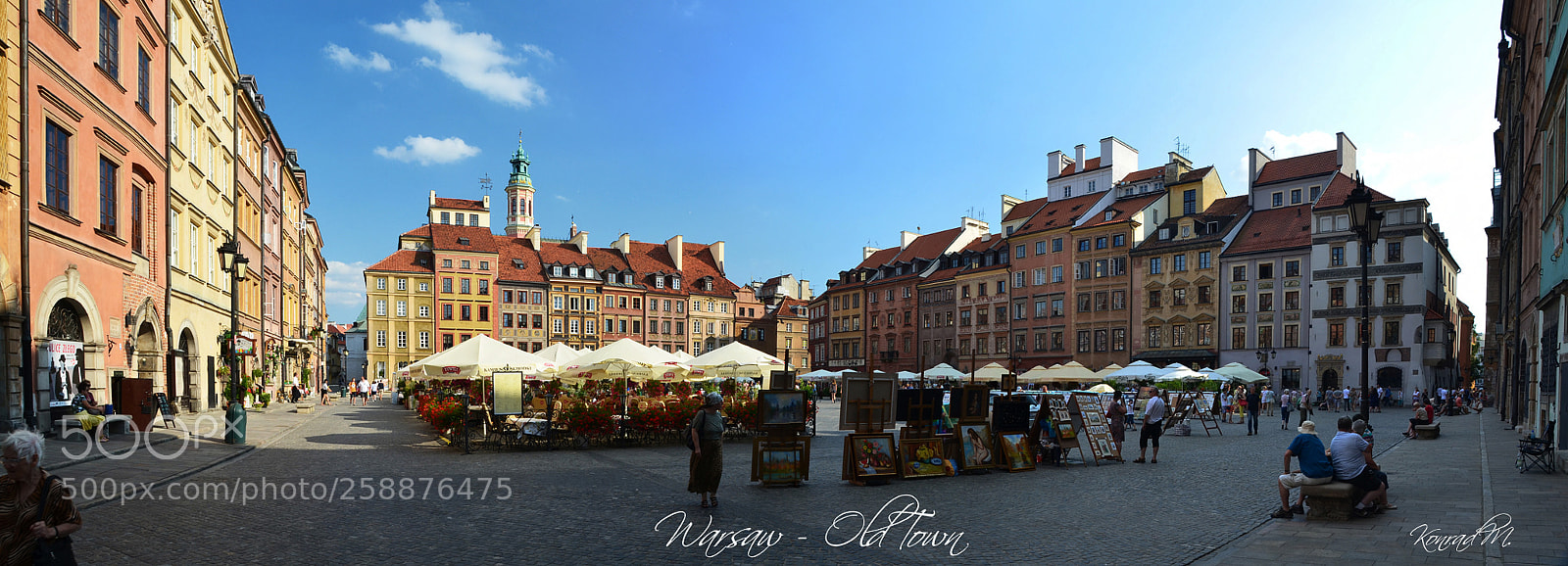 Nikon D5100 sample photo. Warsaw old town photography