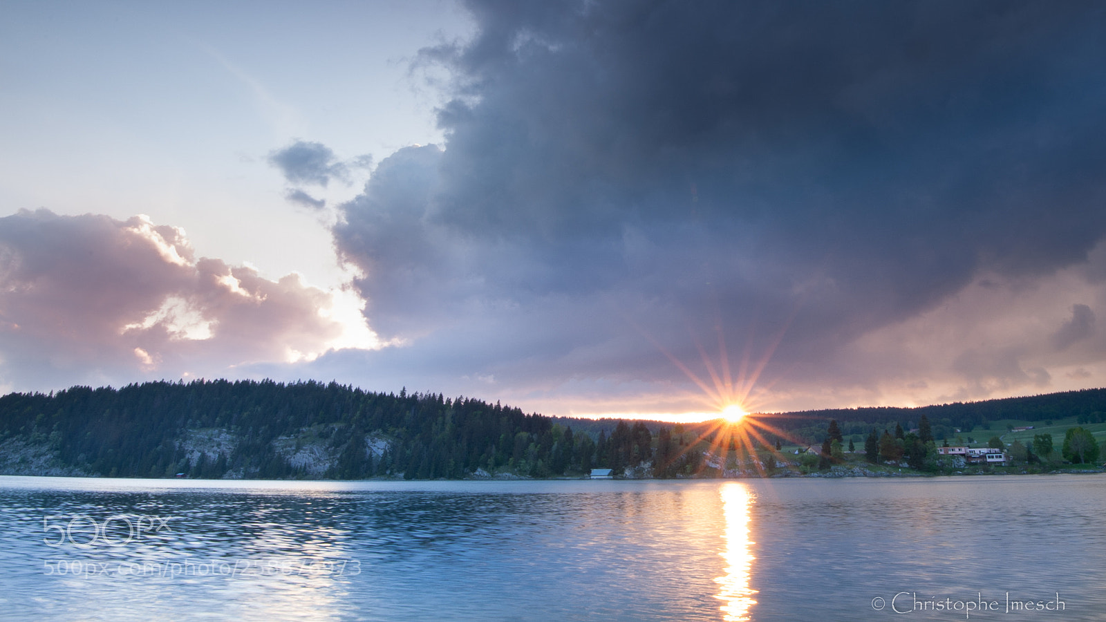 Nikon D700 sample photo. Le lac de joux photography