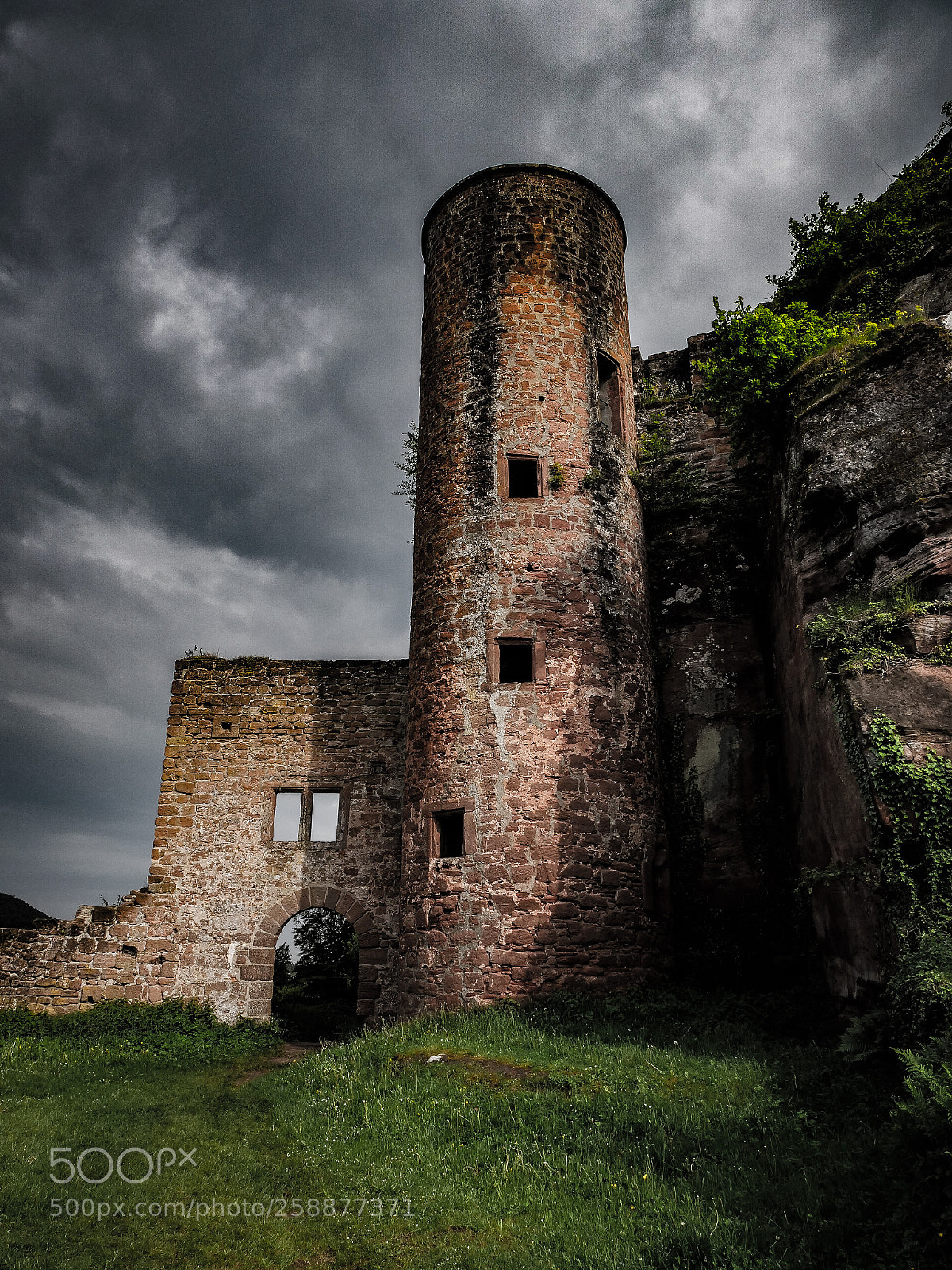 Panasonic Lumix DC-G9 sample photo. Burgruine neu-dahn photography