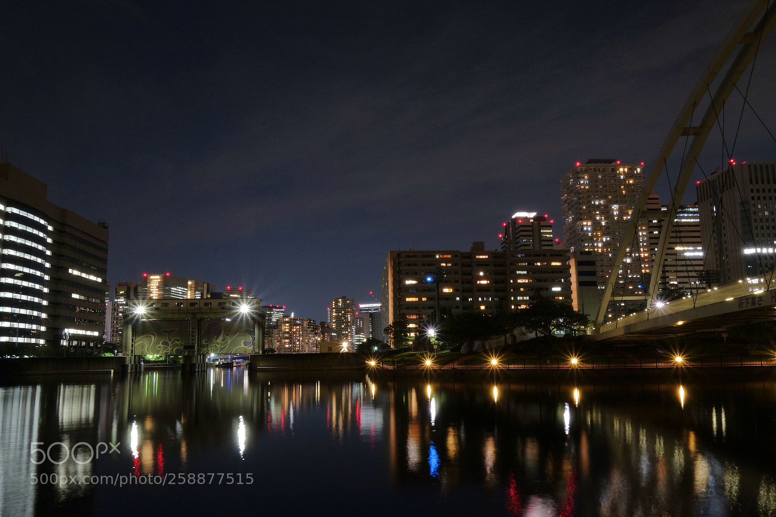 Sony Cyber-shot DSC-RX100 II sample photo. Tennouzu isle night view photography