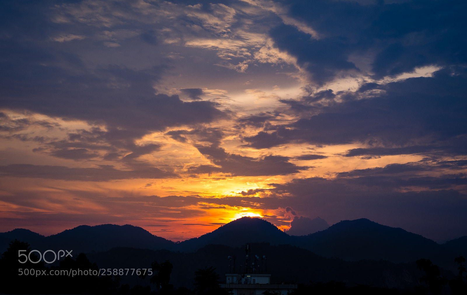 Olympus OM-D E-M10 sample photo. Sunset in ipoh photography